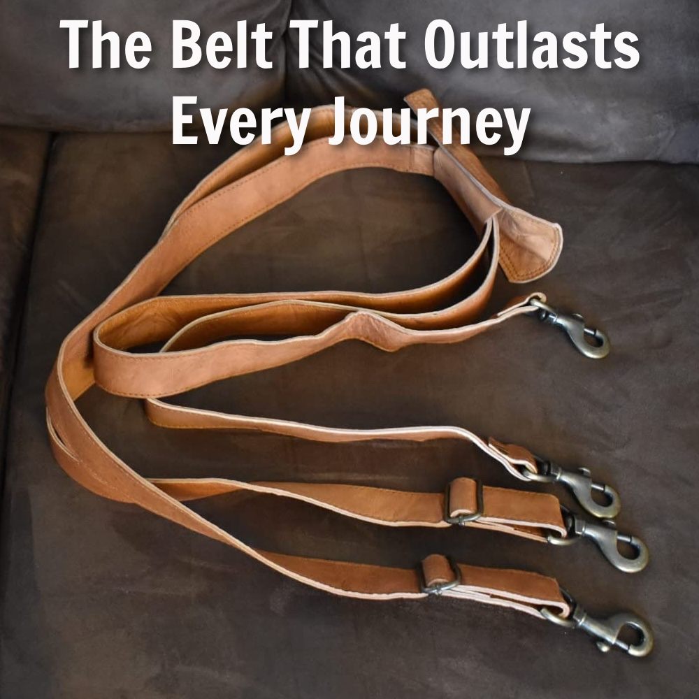 Leather Duffle Bag: image 3